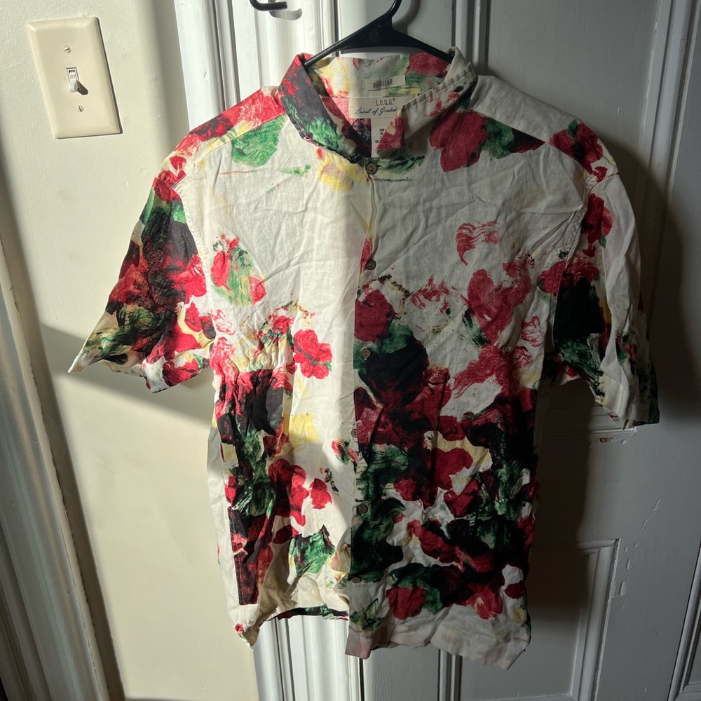 H&M Multicolor Floral Men's Shirt